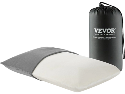 Vevor Camping Pillow Memory Foam Travel Pillow with Washable Cover New
