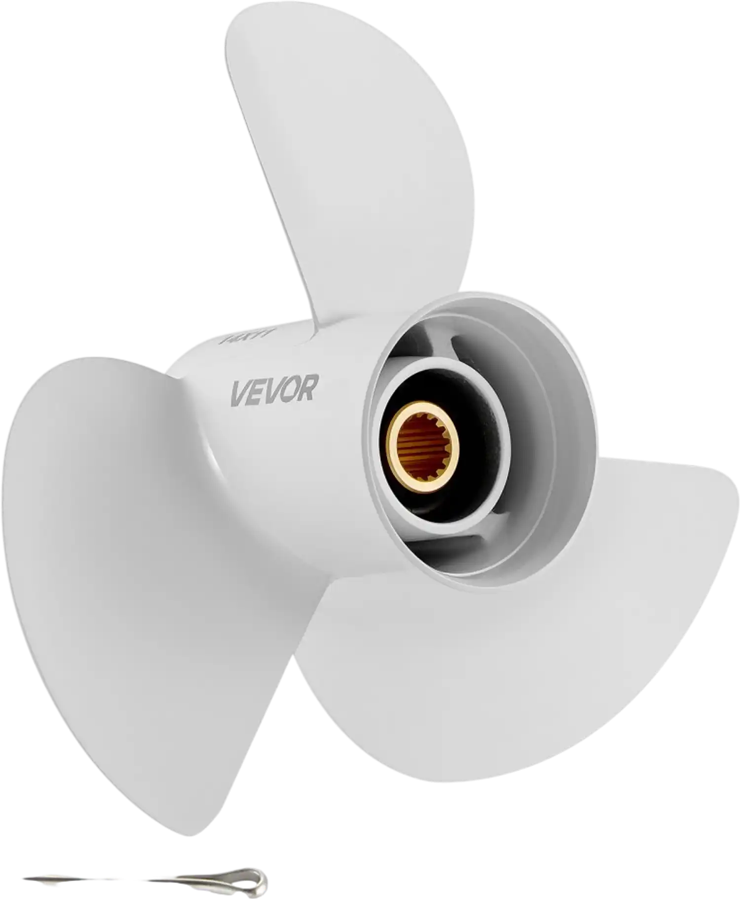 Vevor Outboard Propeller Yamaha 50-130 HP 3-Blade RH 14 x 11 New