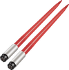 VEVOR Pair Hay Spear 39" Bale Spear 3000 lbs Capacity, Bale Spike Quick Attach Square Hay Bale Spears 1 3/4", Red Coated Bale Forks, Bale Hay Spike with Hex Nut & Sleeve for Buckets Tractors Loaders