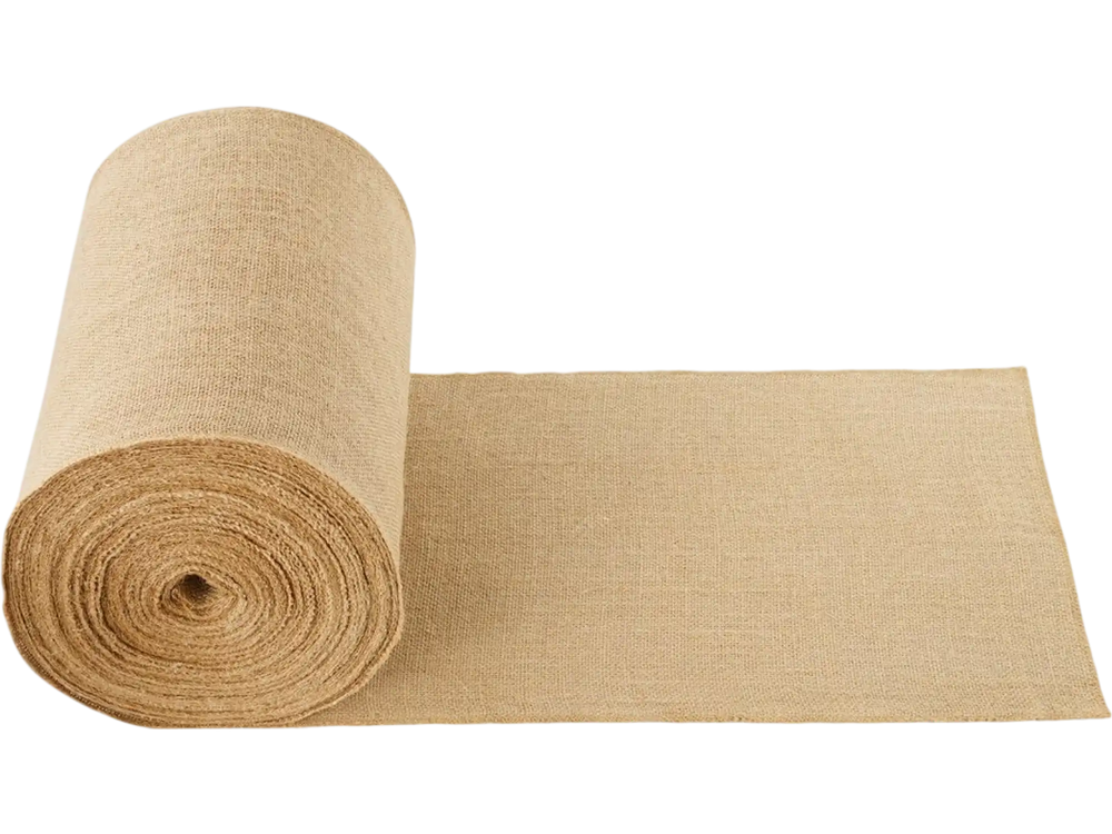 VEVOR Burlap Fabric Roll, 14” x 150 ft & 50 x 50 High Density Wide Natural Burlap Fabric Rolls, Jute Fabric Burlap Tree Wrap Roll, for Decor, Crafts, Wedding, Gardening, Plant & Tree Winter Covering