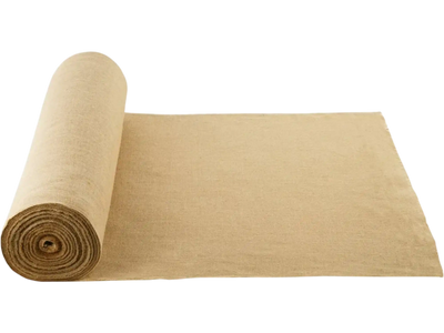 VEVOR Burlap Fabric Roll, 36” x 150 ft & 50 x 50 High Density Wide Natural Burlap Fabric Rolls, Jute Fabric Burlap Tree Wrap Roll, for Decor, Crafts, Wedding, Gardening, Plant & Tree Winter Covering