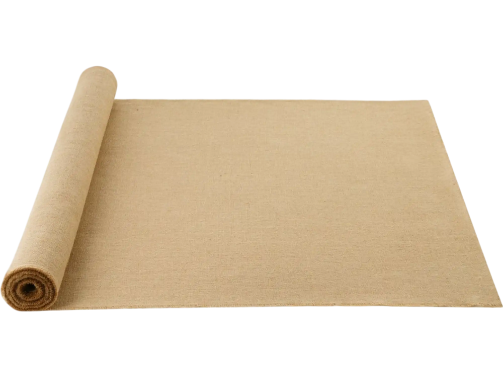 VEVOR Burlap Fabric Roll, 40” x 30 ft & 50 x 50 High Density Wide Natural Burlap Fabric Rolls, Jute Fabric Burlap Tree Wrap Roll, for Decor, Crafts, Wedding, Gardening, Plant & Tree Winter Covering