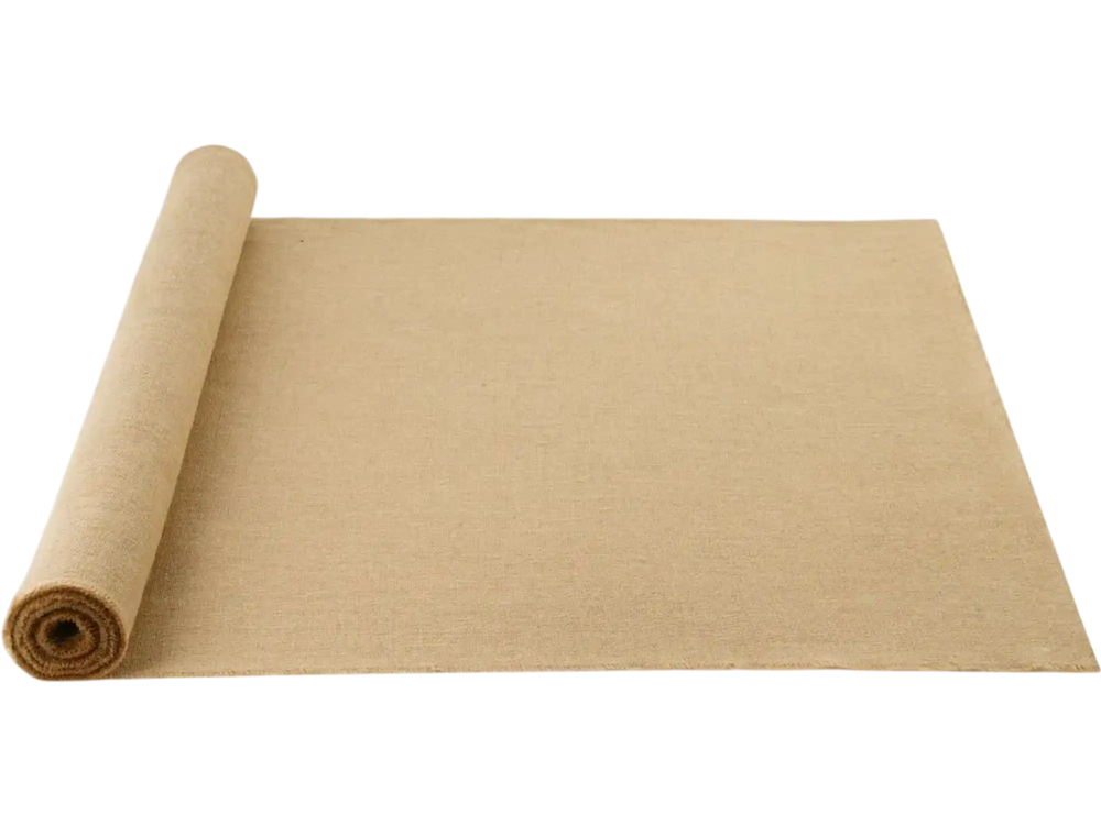 VEVOR Burlap Fabric Roll, 40” x 30 ft & 50 x 50 High Density Wide Natural Burlap Fabric Rolls, Jute Fabric Burlap Tree Wrap Roll, for Decor, Crafts, Wedding, Gardening, Plant & Tree Winter Covering