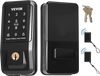 VEVOR Keyless Entry Door Lock, Touchpad Electronic Deadbolt with IC Card, Customizable User Codes, Keyed Entry, Auto Lock, Anti-Peeking Password, Backlit, Easy Installation, for Home, Matte Black