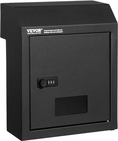 Vevor Mailbox Through-the-Door Key Drop Box with 12