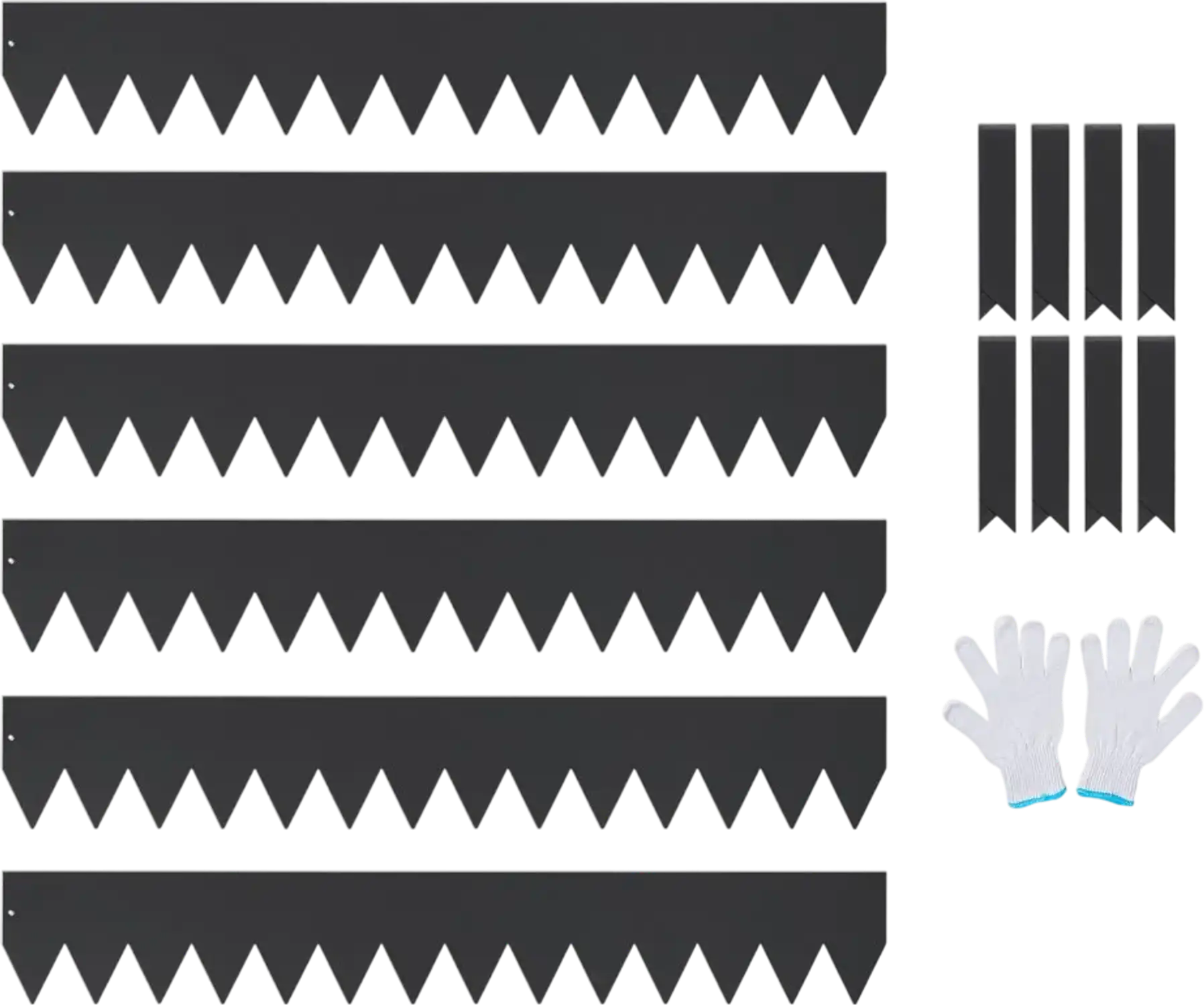 Vevor Landscape Edging Steel Garden Border 20' x 6