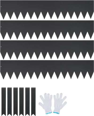 Vevor Landscape Edging Steel Garden Border 4-Pack 40