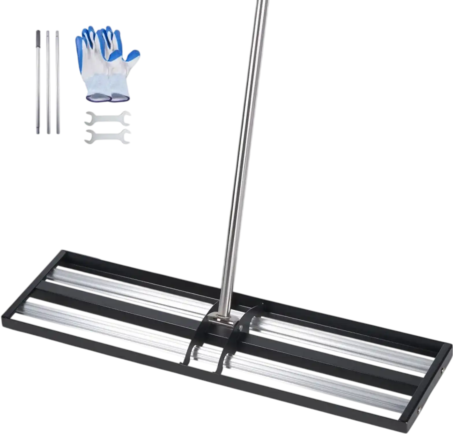 Vevor Lawn Leveling Rake Roller Stainless Steel 48