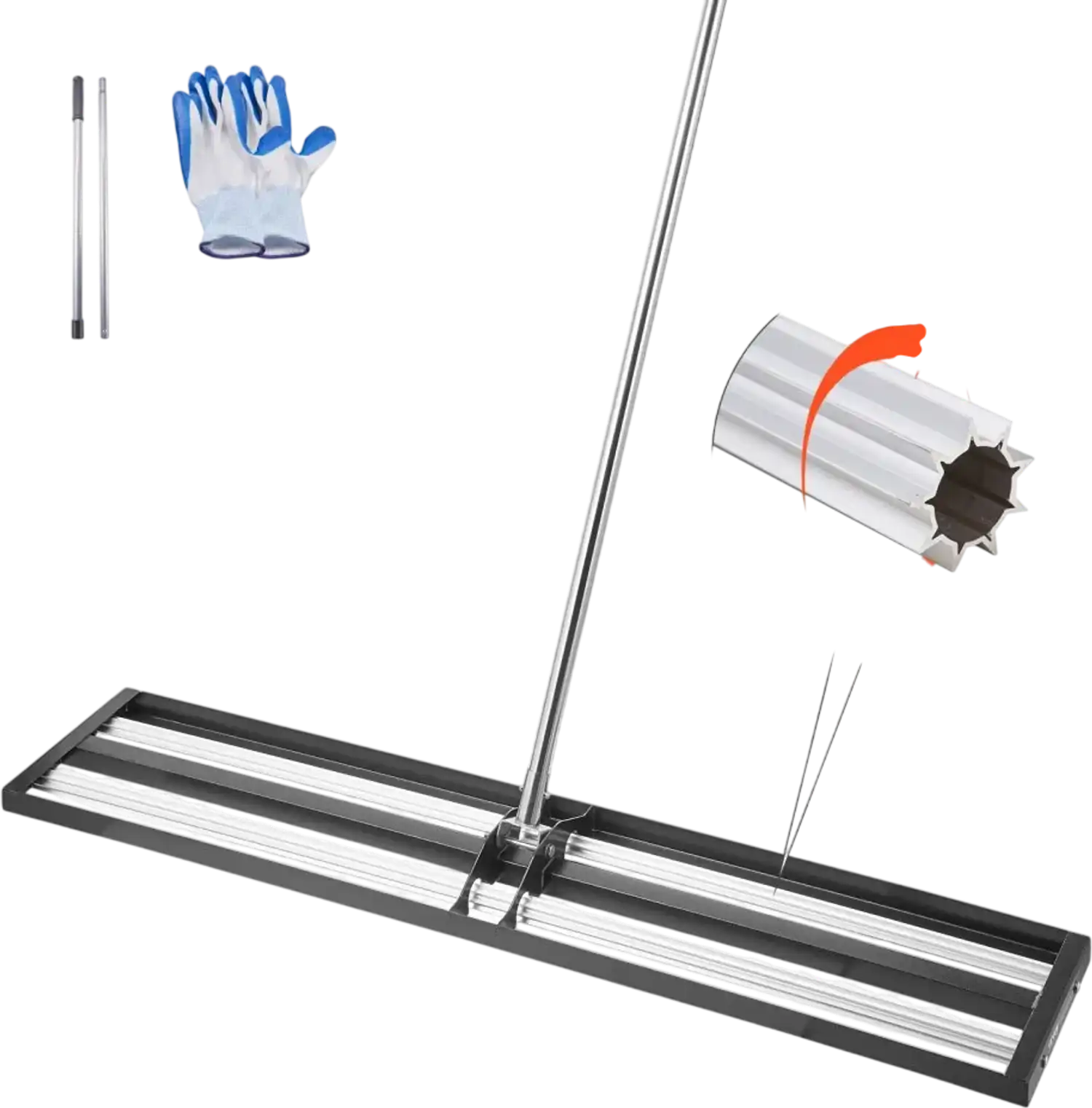 Vevor Lawn Leveling Rake 48