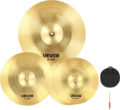Vevor Cymbal Set 3-Piece 14