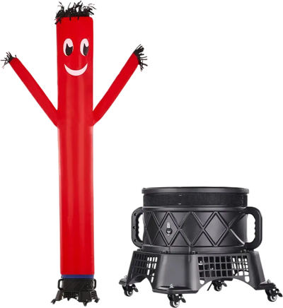 Vevor Inflatable Tube Man 10' Wacky Waving Dancing Tube Guy with 9/10 HP Blower New