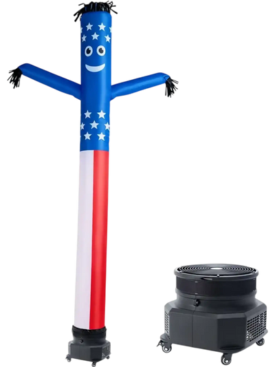 Vevor Inflatable Tube Man 10' Wacky Waving Dancing Advertising Display with Blower New