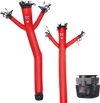 VEVOR Inflatable Tube Man Set, 6 ft Tall, Wacky Waving Inflatable Dancing Tube Guy with 1/15 HP Blower, PP Shell IPX3 Waterproof Blower Fan, for Outdoor Advertising Business Store Party