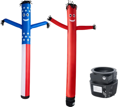 Vevor Inflatable Tube Man 8' Wacky Waving Dancing Tube Guy with Blower New