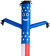 VEVOR Inflatable Tube Man, 20-Feet Tall, Wacky Waving Dancing Tube Guy, Wind Flying Arm Flailing Air Puppet, 18-Inch for Outdoor Advertising, Business Store, Increase Visibility (Blower Not Included)