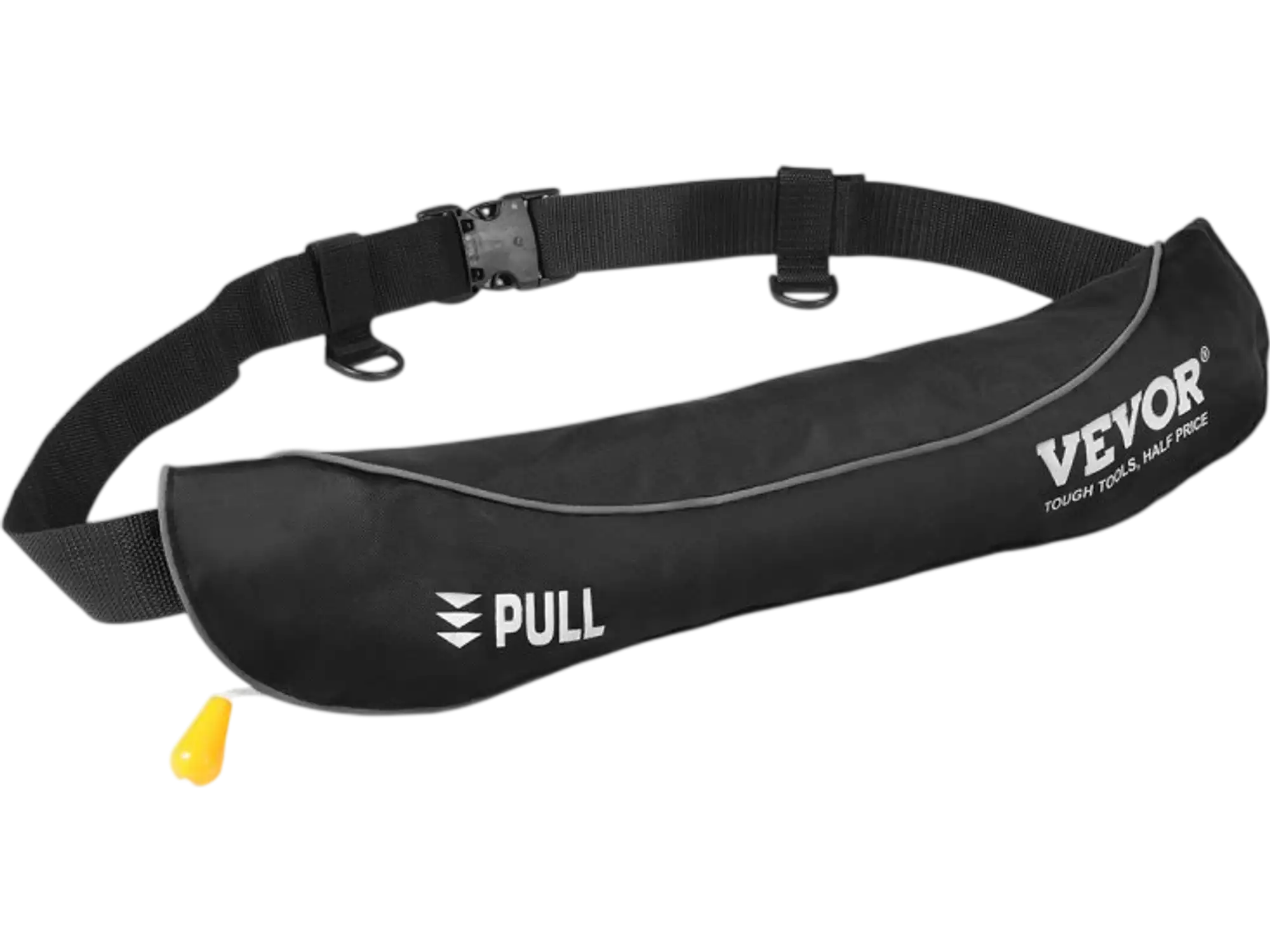 Vevor Life Vest Manual Inflatable Belt Pack for Adults Black New