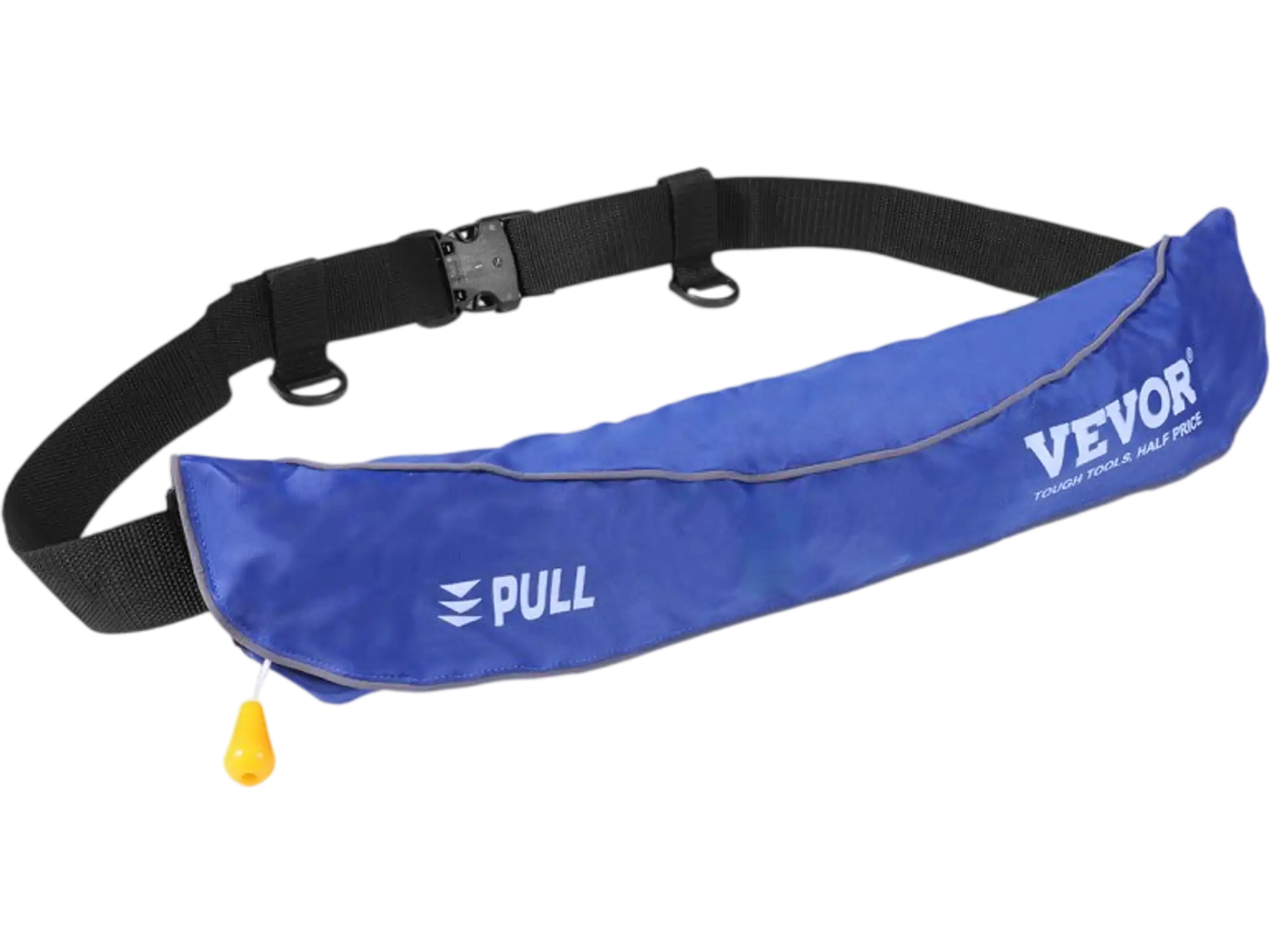 Vevor Belt Pack Manual Inflatable Adult PFD Waist Blue New