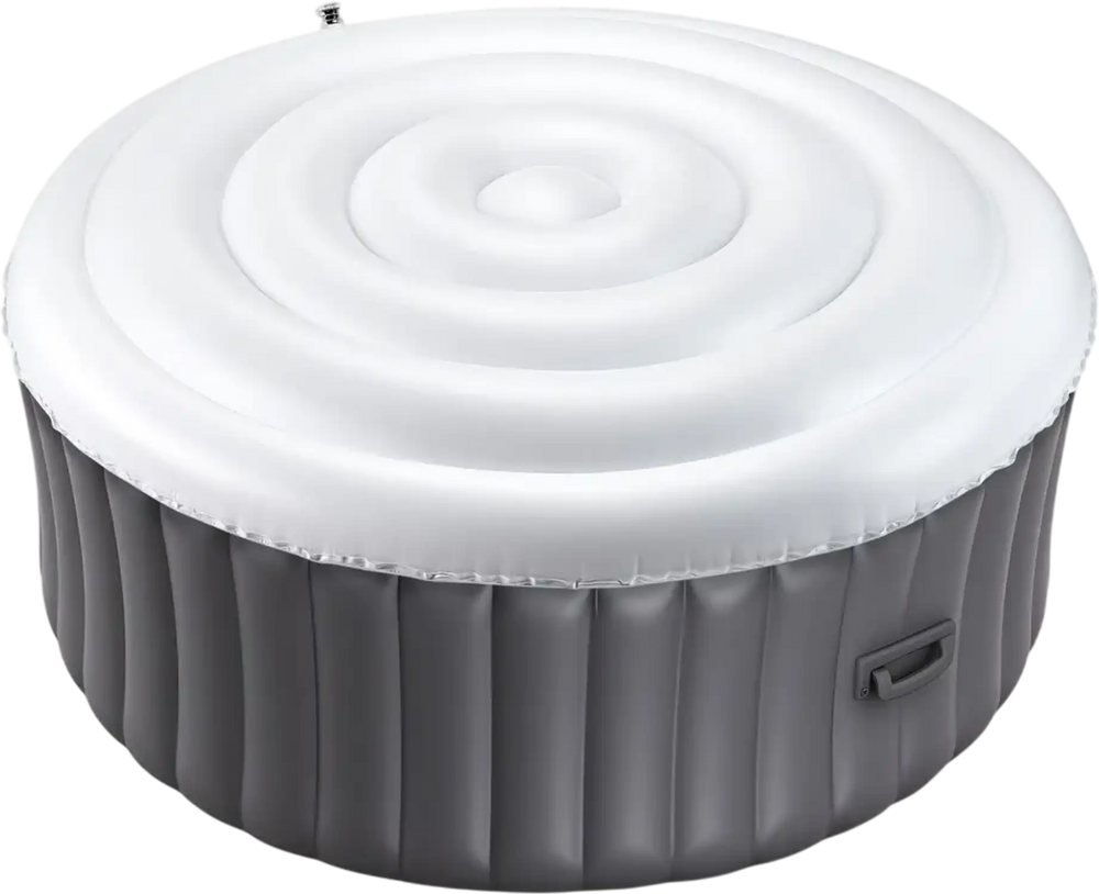 VEVOR Inflatable Hot Tub Cover, 5.4 Ft Round Hot Tub Cover Protector, Insulated Spa Covers for Inflatable Hottub, Weatherproof and Waterproof Energy Saving Lid for Outdoor Use, White