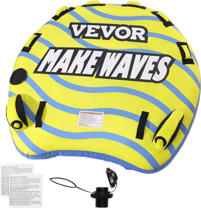 Vevor Towable Tube 3-Person Inflatable Boating Tube New