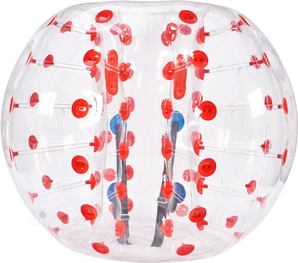 VEVOR Inflatable Bumper Ball 1-Pack, 5FT/1.5M Body Sumo Zorb Balls for Teen & Adult, 0.8mm Thick PVC Human Hamster Bubble Balls for Outdoor Team Gaming Play, Bumper Bopper Toys for Garden, Yard, Park
