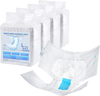VEVOR Adult Briefs with Tabs, Super Absorbent Incontinence Briefs for Men and Women, Disposable Adult Diapers with Leakproof 3D Surround Guard & Wetness Indicator - L Size, 40 Count (4 Packs of 10)