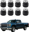VEVOR Body Mount Bushing Kit, Compatible with 1999-2014 Chevy Silverado & Sierra 1500/2500, 24 PCS Polyurethane Body Mount Kit, Durable Components for Improving Bumpy Driving Performance, Black