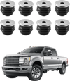 VEVOR Body Mount Bushing Kit, Compatible with 2008-2016 F250 F350 Super Duty, 60 PCS Polyurethane Body Mount Kit, Quick Replacement, Durable Components for Improving Bumpy Driving Performance, Black