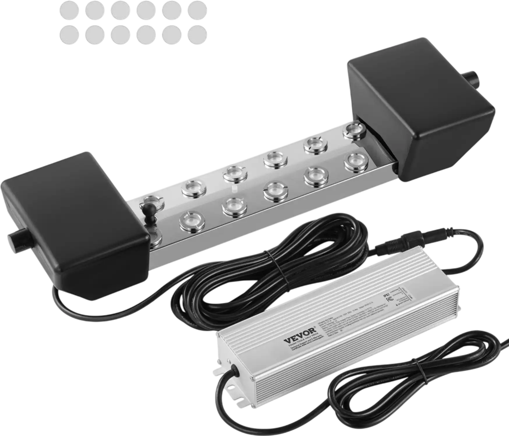 Vevor Ultrasonic Mist Maker 12-Head 9000 mL/h Fogger New