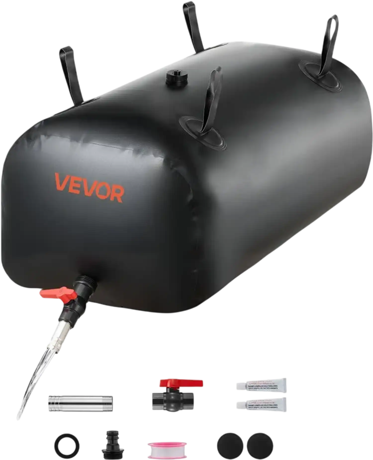 Vevor Water Storage Bladder 30 Gal Collapsible PVC Water Bag New