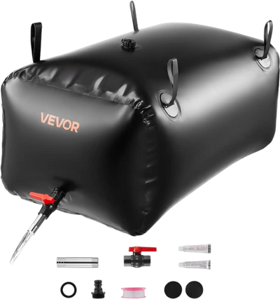Vevor Water Storage Bladder 63.4 Gal Collapsible Water Bag New