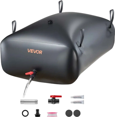 Vevor Water Storage Bladder 87.2 Gal Collapsible Water Bag New