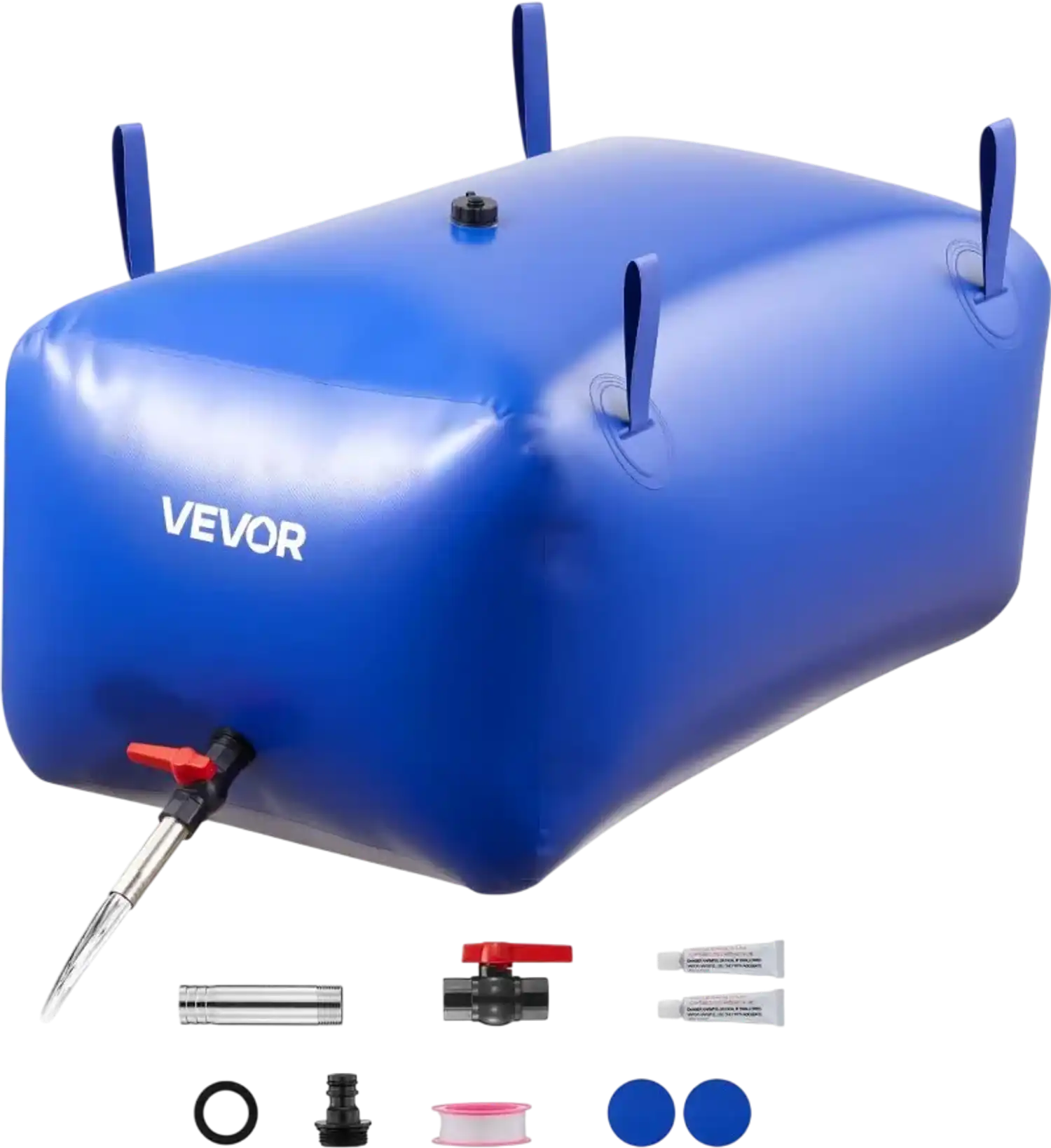 Vevor Water Storage Bladder 63.4 Gal Portable Collapsible Water Bag New