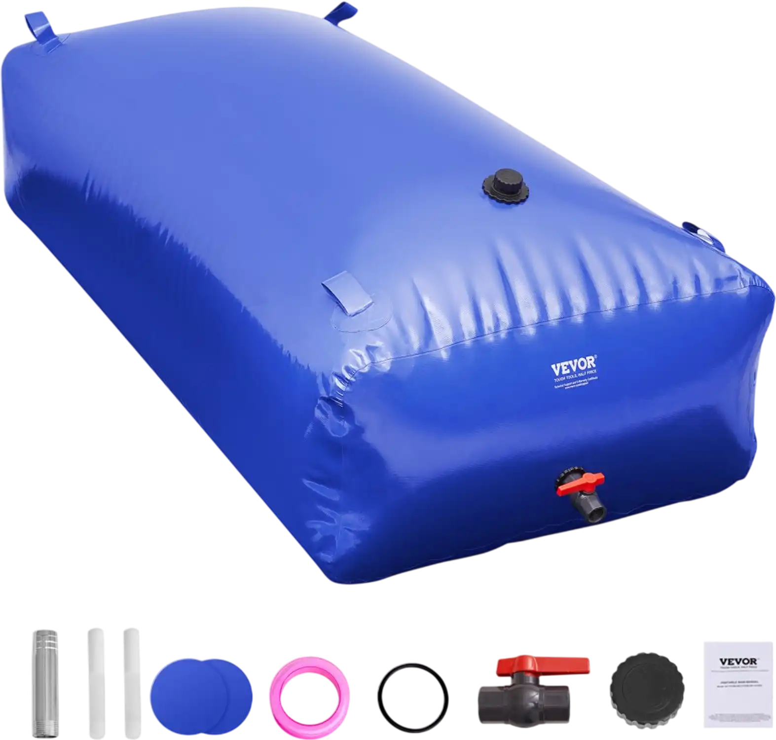 Vevor Water Storage Bladder 264 Gallon Collapsible PVC Portable Water Tank New