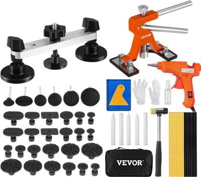 Vevor Dent Repair Kit Paintless Dent Removal Tool Set 56-Pc New
