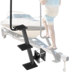 VEVOR Boat Trailer Steps, 3-Step, Heavy-Duty Boat Trailer Steps with Handle, Non-Slip Surface, 3 Mounting Angle Options, Carbon Steel Ladder Suitable for 3" x 3"/3" x 5"/4" x 4" Frame, Side Mounting