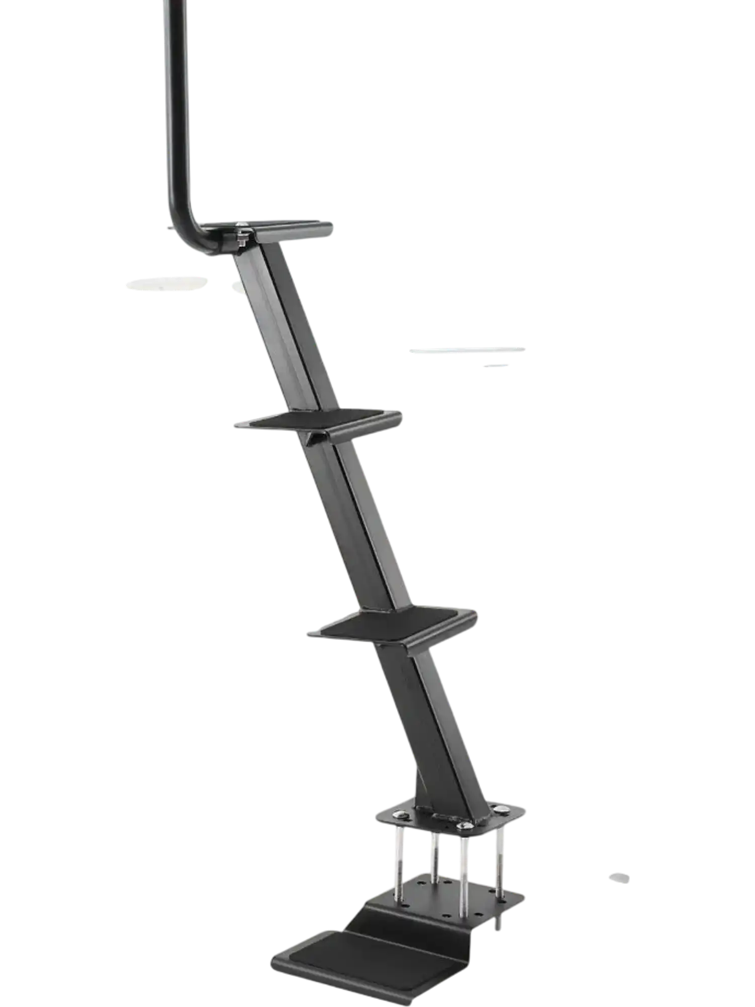 Vevor Boat Trailer Steps 4-Step Heavy-Duty Ladder with Handle New