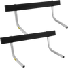 VEVOR Boat Trailer Guide-ons, 2 PCS Rustproof Steel Trailer Guide ons, Trailer Guides with Carpet-Padded Boards, Mounting Parts Included, for Ski Boat, Fishing Boat or Sailboat Trailer