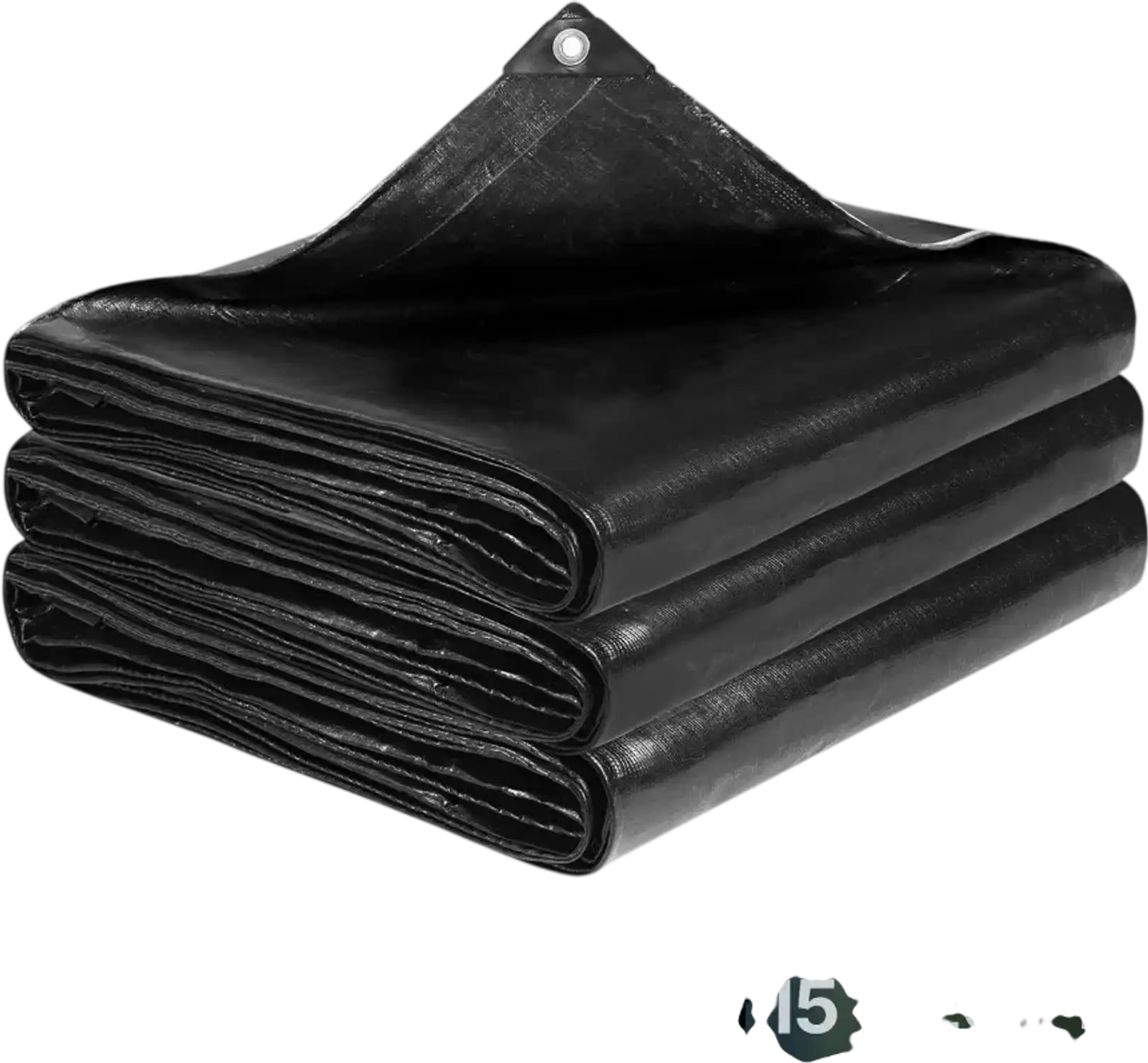 Vevor Pond Liner 15' x 20' 14 Mil 3-Layer Reinforced PE Black New