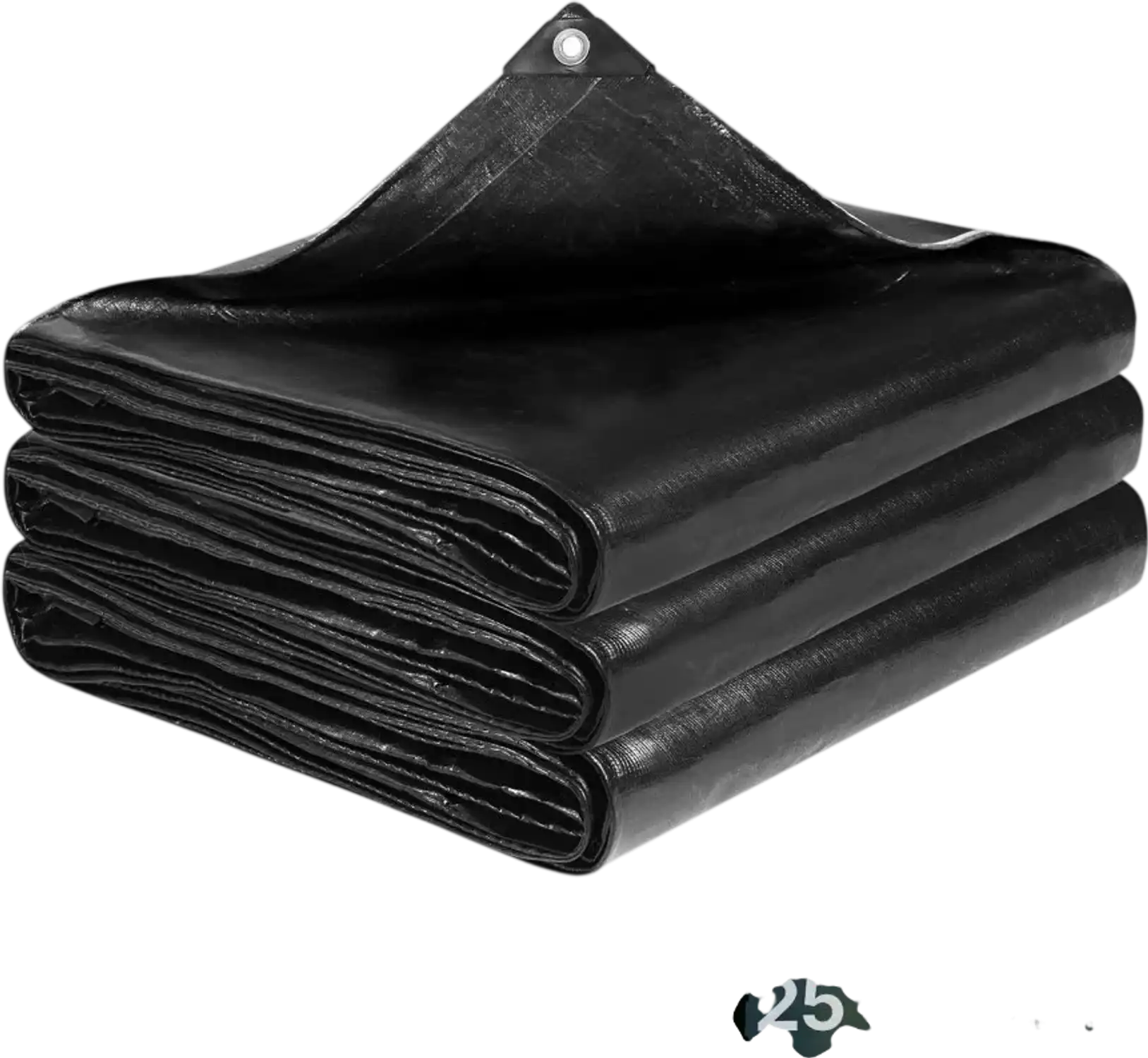 Vevor Pond Liner 25 x 30' 14 Mil 3-Layer Reinforced PE Black New