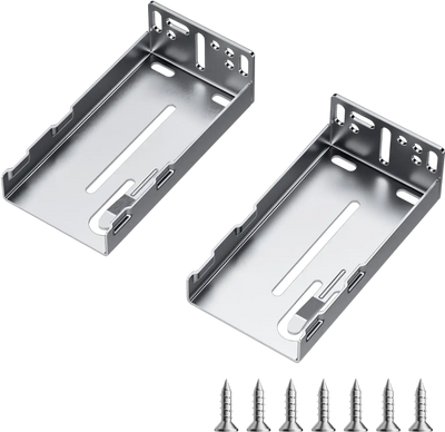 Vevor Drawer Slide Brackets Side-Mount Installation Brackets 10 Pairs New