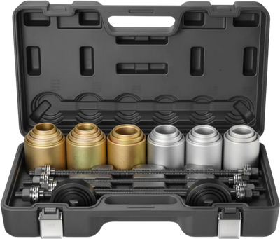 Vevor Press and Pull Sleeve Kit 26-Piece Steel Bush Removal Insertion Tool Set New