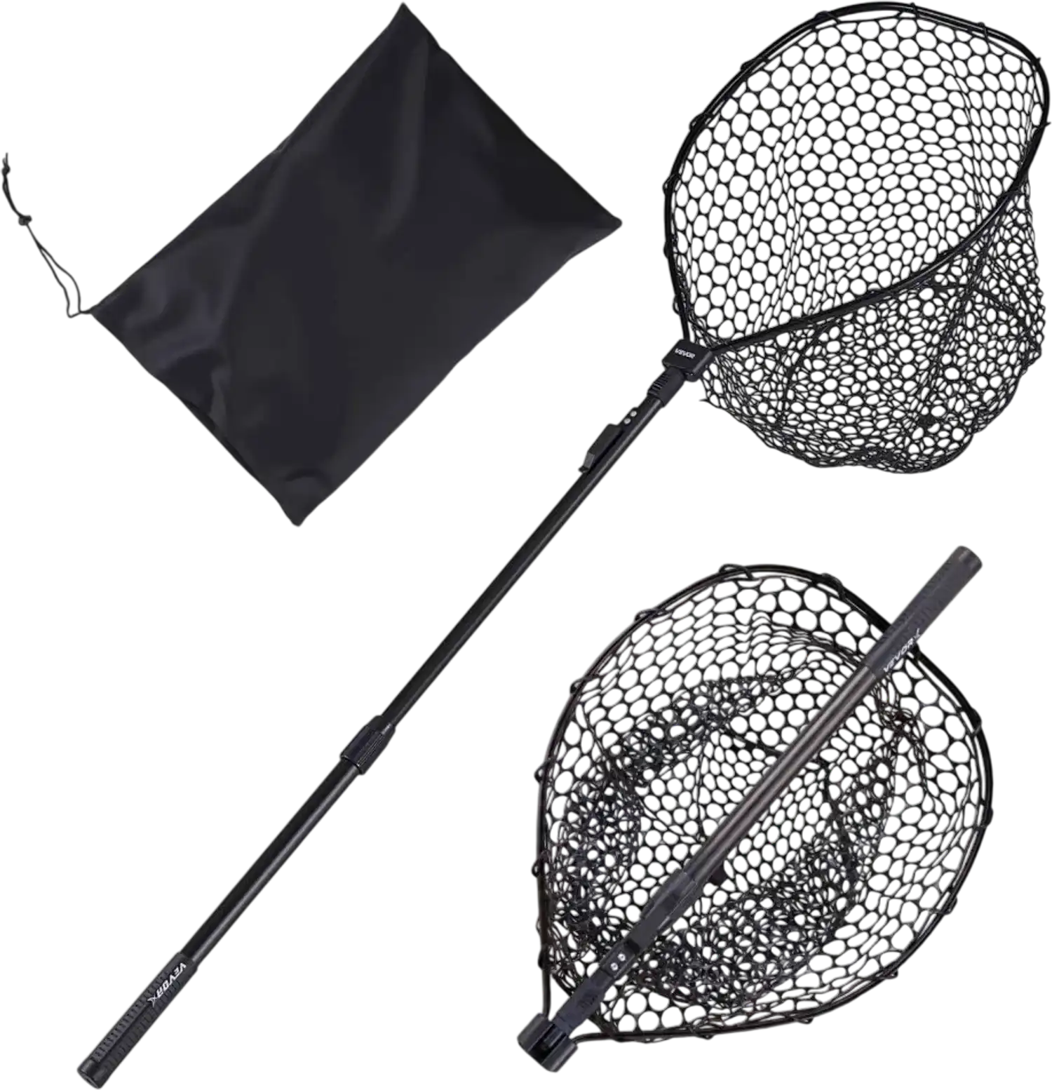 Vevor Fishing Net Foldable Landing Net with Telescopic Handle New