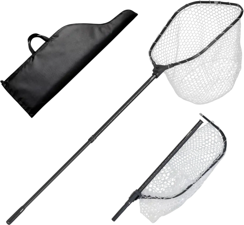 Vevor Fishing Net Foldable Telescopic Landing Net with Built-In Length ...