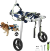 VEVOR 2 Wheels Dog Wheelchair for Back Legs, Pet Wheelchair Lightweight & Adjustable Assisting in Healing,  Dog Cart/Wheelchair for Injured, Disabled, Paralysis, Hind Limb Weak Pet(M)