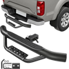 VEVOR Hitch Step for 2 Inch Receiver, Universal Rear Bumper Guard Protector with 350 LBS Load Capacity, Strong Mild Steel Construction with Pin Kit and Stabilizer, Fit for Truck, SUV, Pickup, Trailer