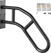 VEVOR Handrails for Outdoor Steps, 32" Length Wall Mount Safety Railings for 1-3 Steps, U-Shaped Handrail with Matte Black Finished, Stair Handrails for Kids, Elderly, Pregnant Women, Disabled