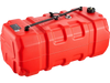VEVOR Marine Fuel Tank 24 Gallon Boat Gas Tank Electronic Fuel Level Sensor, Portable Outboard Gas Can for Outboard Engine Boats, Yacht, Fishing Boat, Deck Boat, Gas Container, 4 mm Thick HDPE, Red