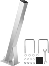 VEVOR Boat Trailer Winch Stand, 3 x 3 x 34-inch Winch Posts, Boat Winch Mount with U-Bolts for 3 Inches W x 3-4 Inches H Trailer Tongue, Galvanized, Fit for Jet Ski, Sailboat, Fishing Boat, Speedboat