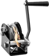 VEVOR Hand Winch, 800 lbs Pulling Capacity, Boat Trailer Winch Heavy Duty Rope Crank with 33 ft Steel Wire Cable and Two-Way Ratchet, Manual Operated Hand Crank Winch for Trailer, Boat or ATV Towing
