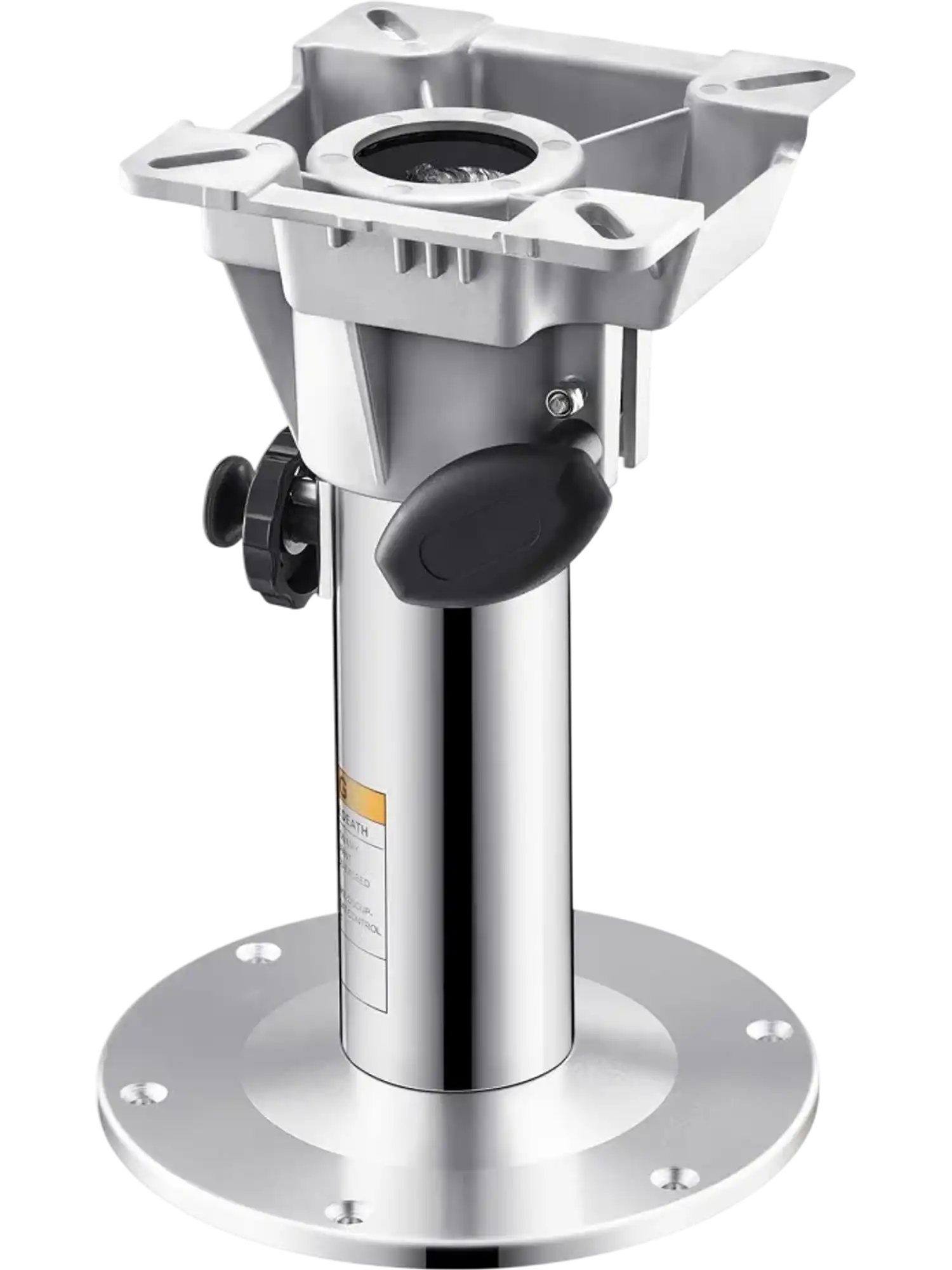 Vevor Boat Seat Pedestal Adjustable Aluminum Marine Base New